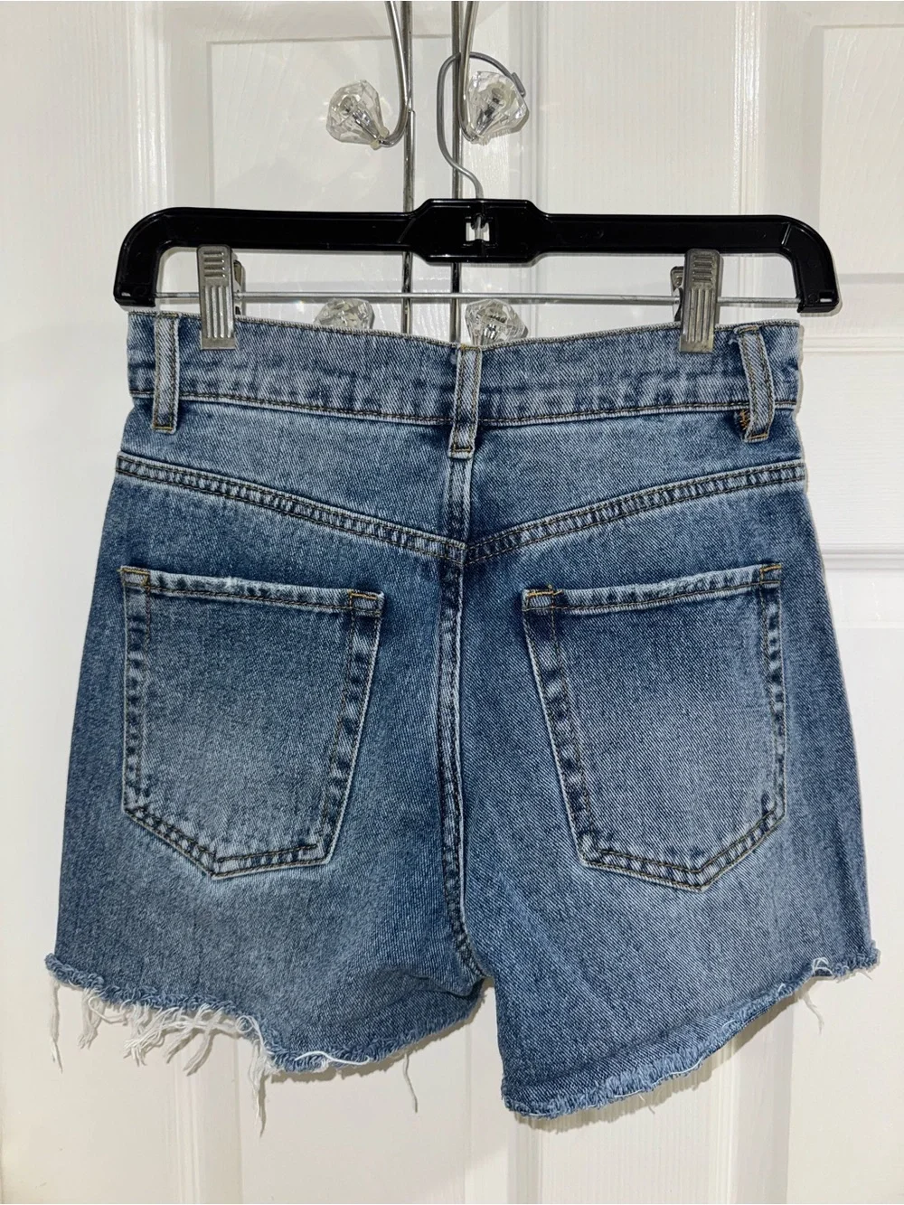 PacSun Distressed Denim Shorts - Blue